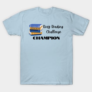 Rory Reading Challenge Book List Champion T-Shirt
